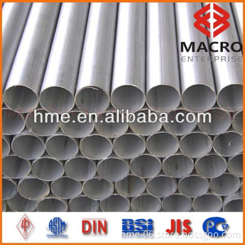 light wall ERW straight seam stainless steel pipes